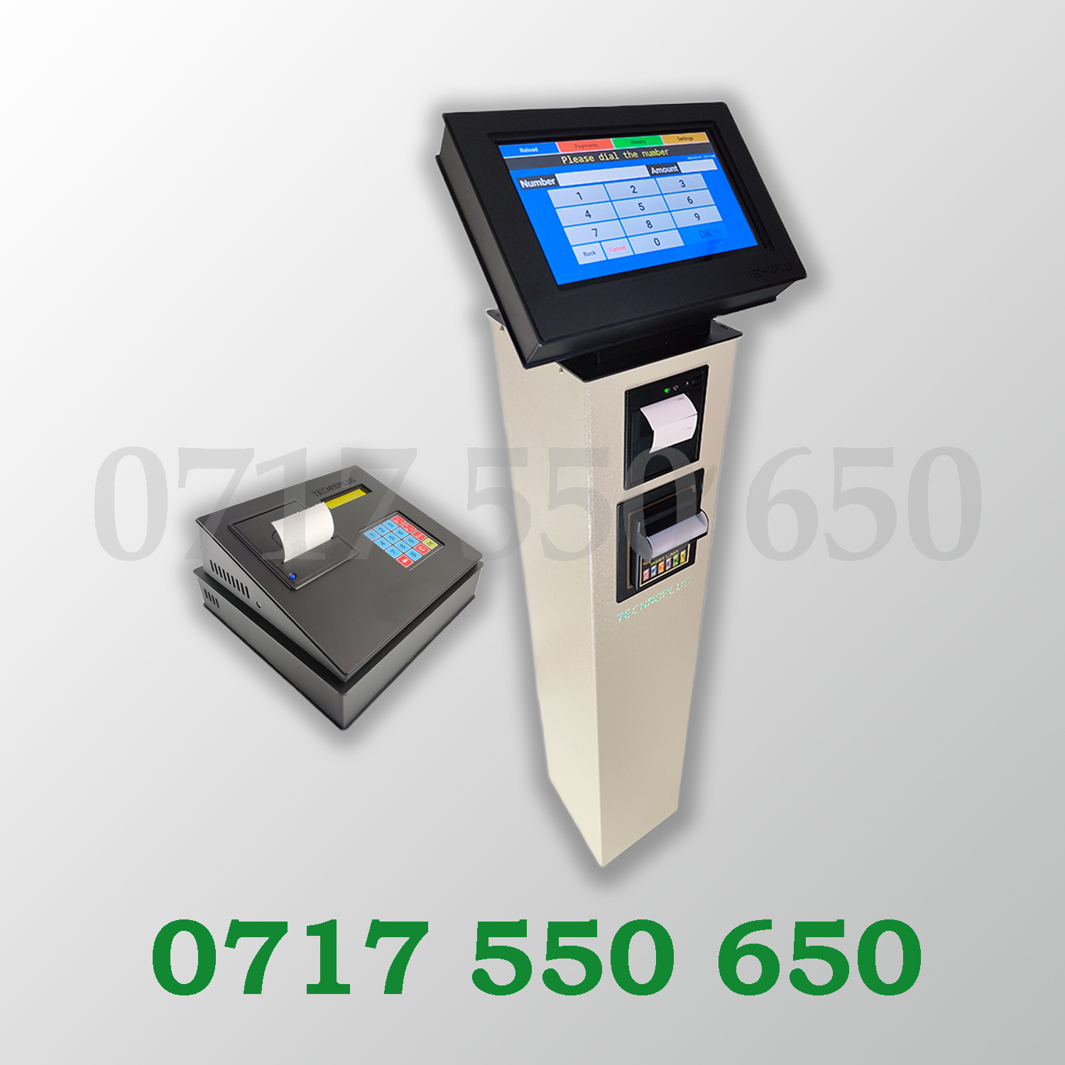 Technoplus Stand Kiosk Reload Machine | 